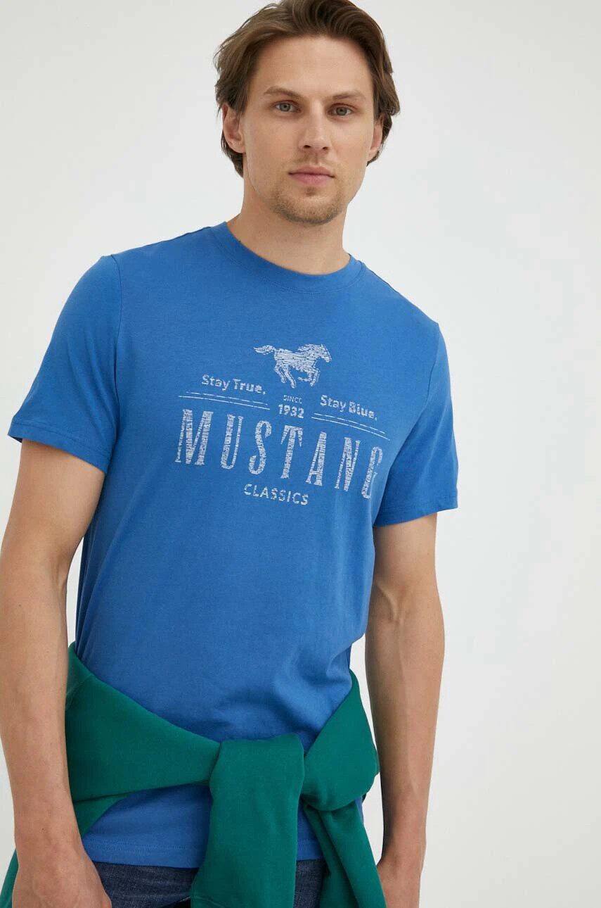 Mustang Памучна тениска - Pepit.bg