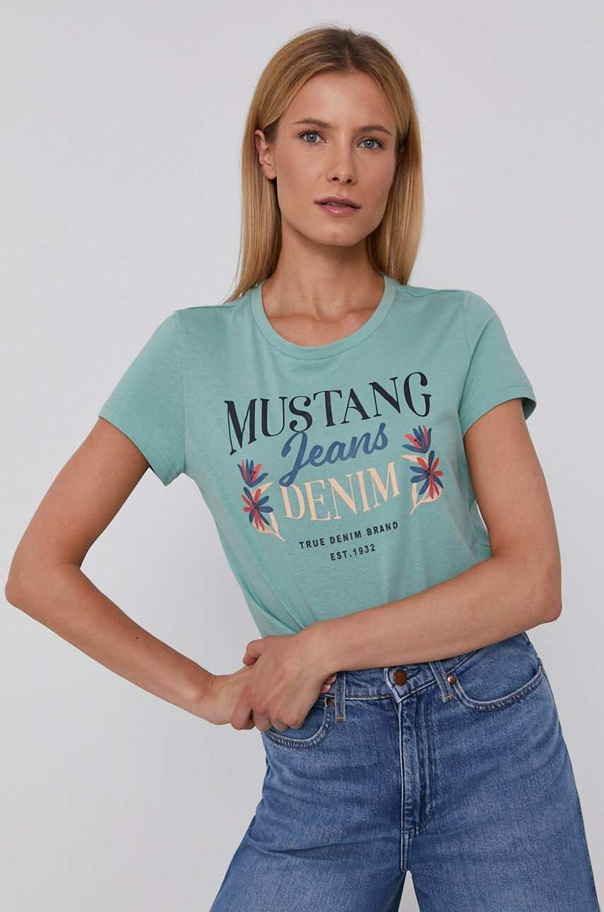 Mustang Памучна тениска - Pepit.bg