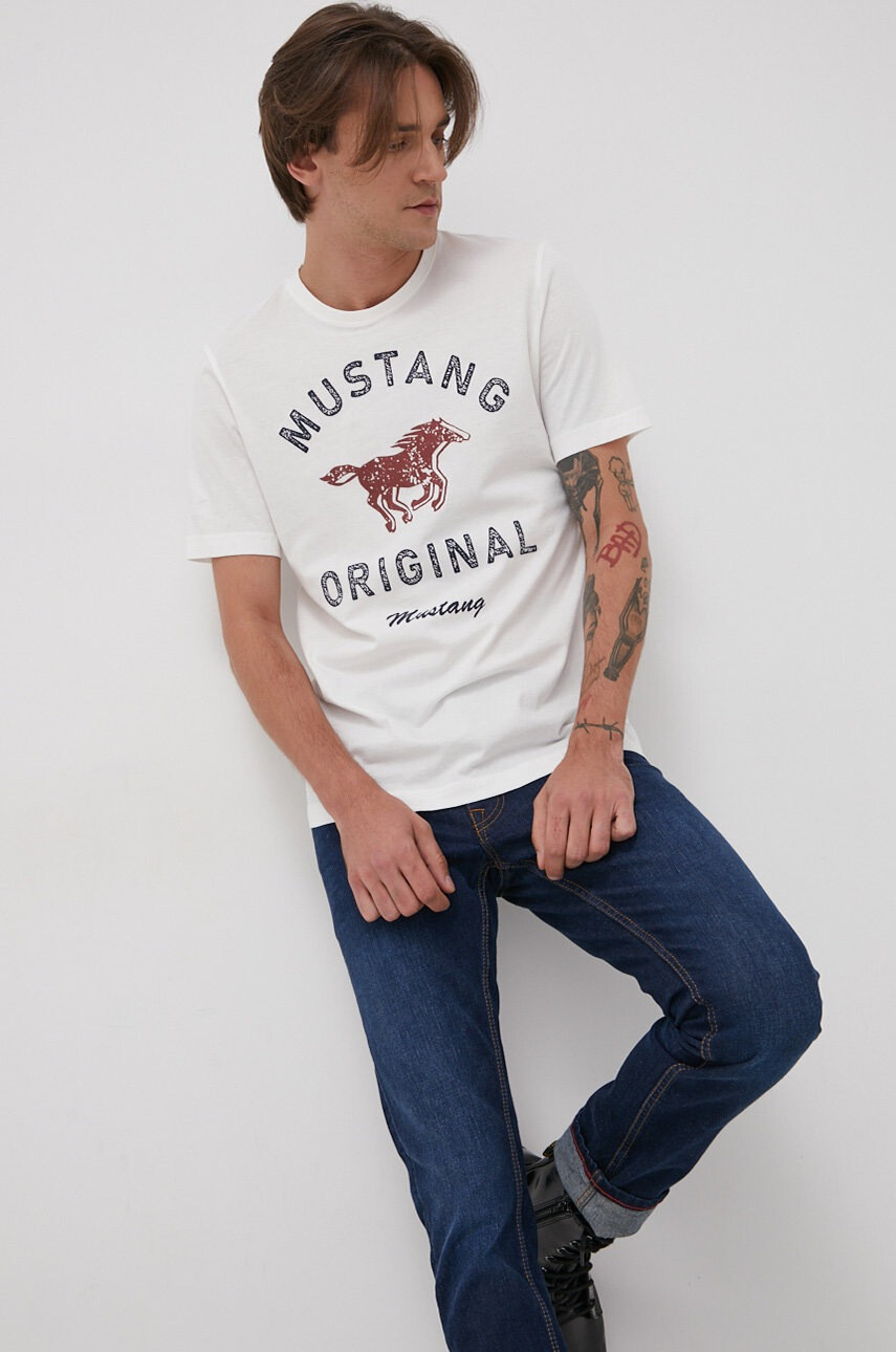 Mustang Памучна тениска - Pepit.bg