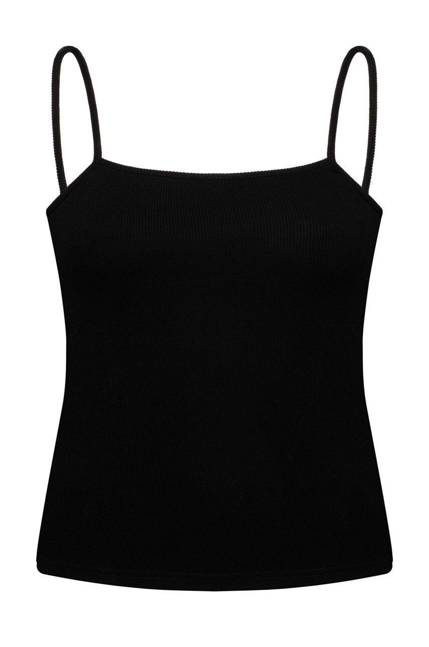 Muuv. Топ MUUV Top Spaghetti Strap дамски в черно - Pepit.bg