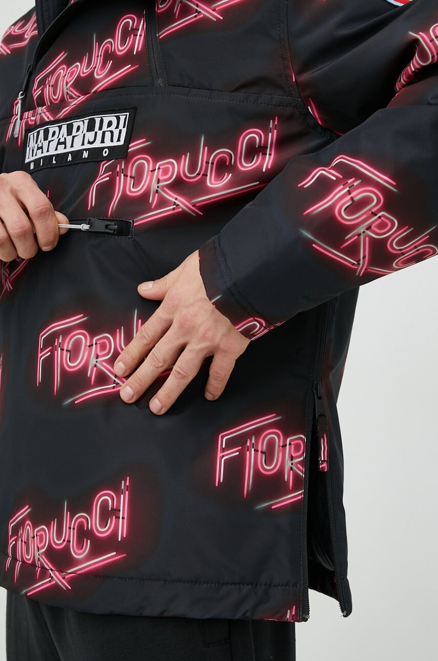 Napapijri Яке X Fiorucci в черно - Pepit.bg