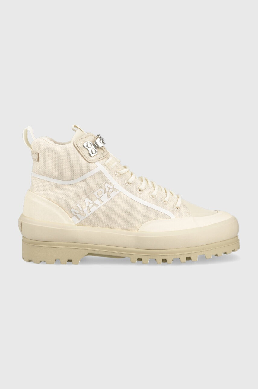Napapijri Високи кецове x Superga в бежово - Pepit.bg