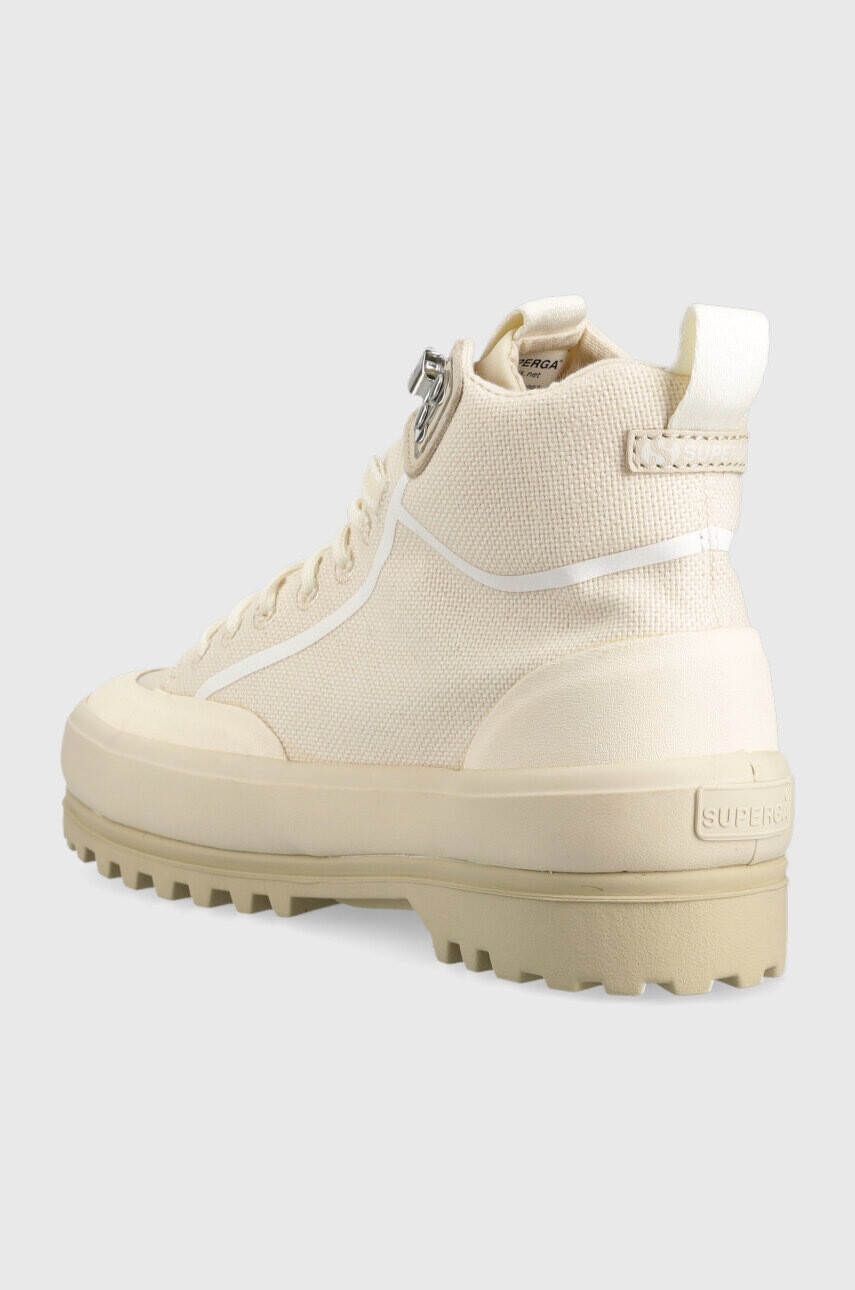 Napapijri Високи кецове x Superga в бежово - Pepit.bg