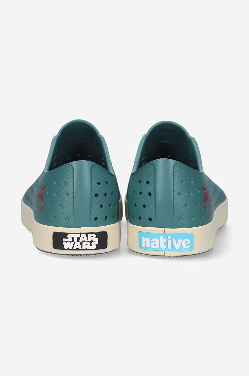 Native Ниски кецове x Star Wars Jefferson в зелено - Pepit.bg
