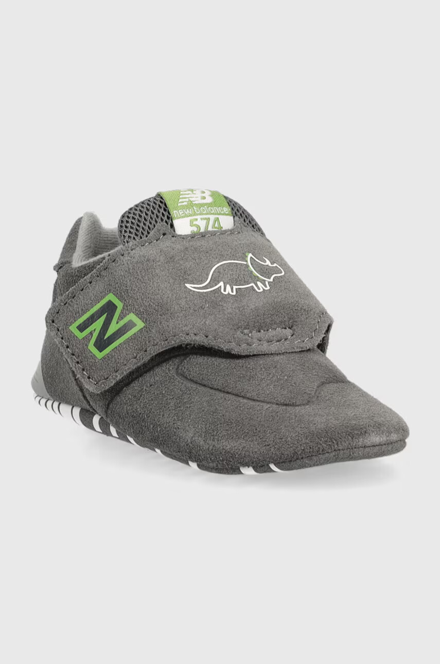 New Balance Бебешки маратонки 574 в сиво - Pepit.bg