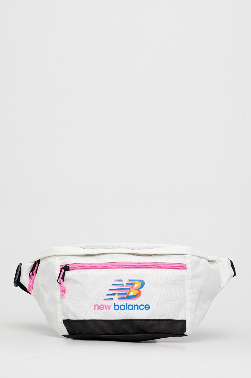 New Balance Чанта за кръст LAB13156SST в бяло - Pepit.bg
