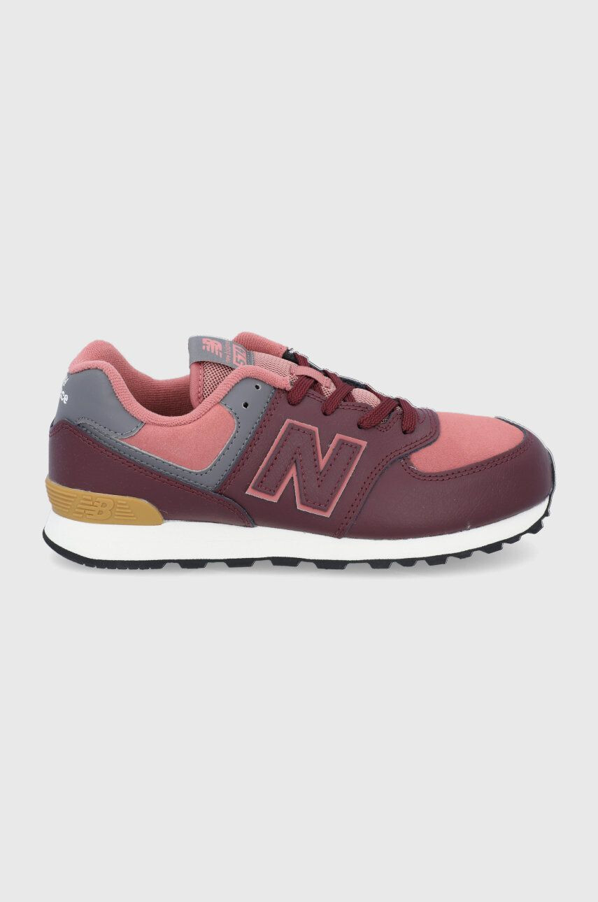 New Balance Детски кожени обувки GC574PX1 - Pepit.bg