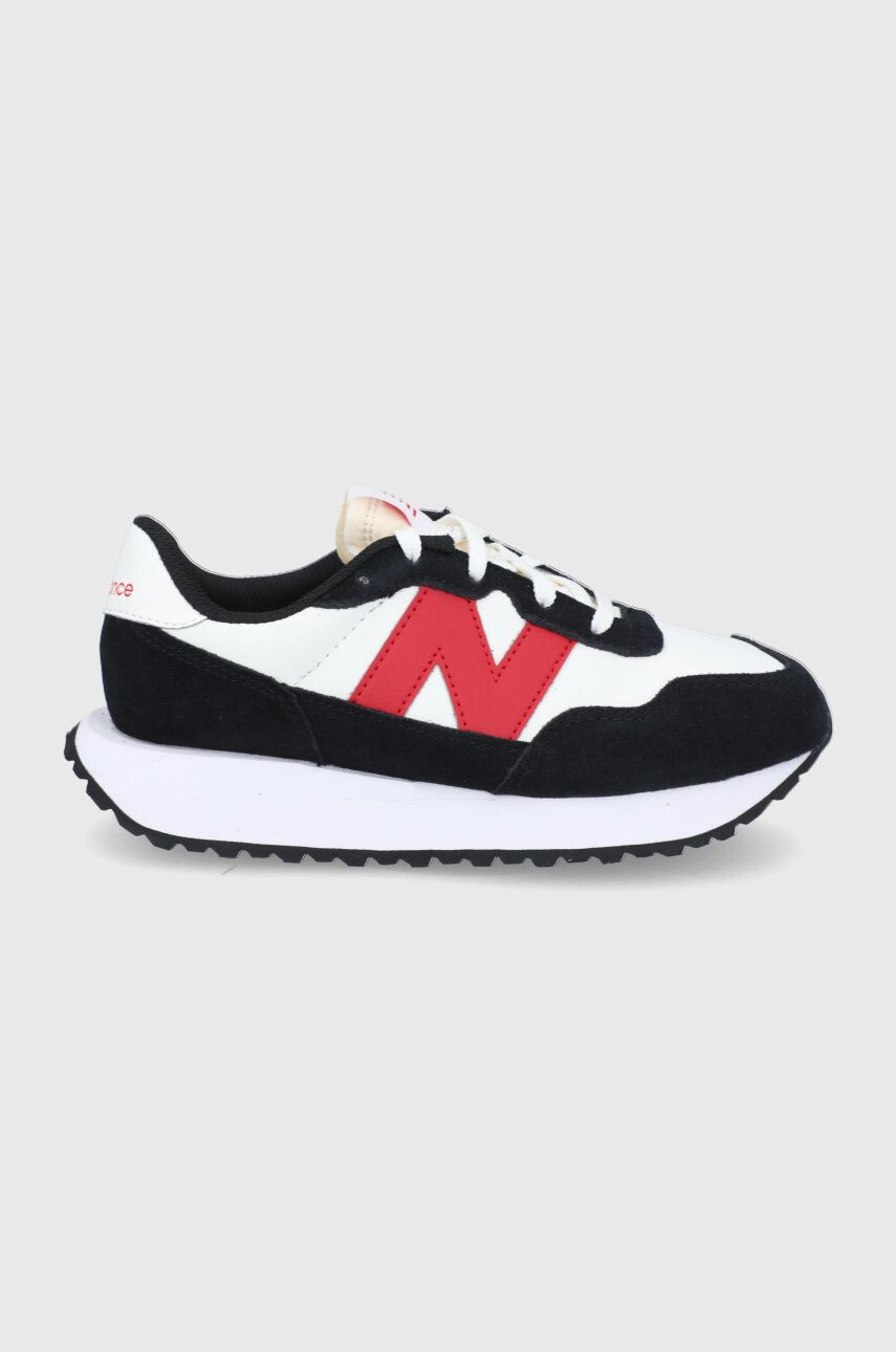 New Balance Детски обувки GS237BR1 в черно - Pepit.bg