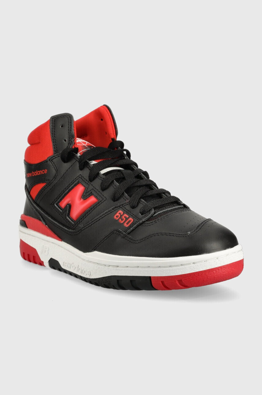 New Balance Кожени маратонки BB650RBR в черно - Pepit.bg