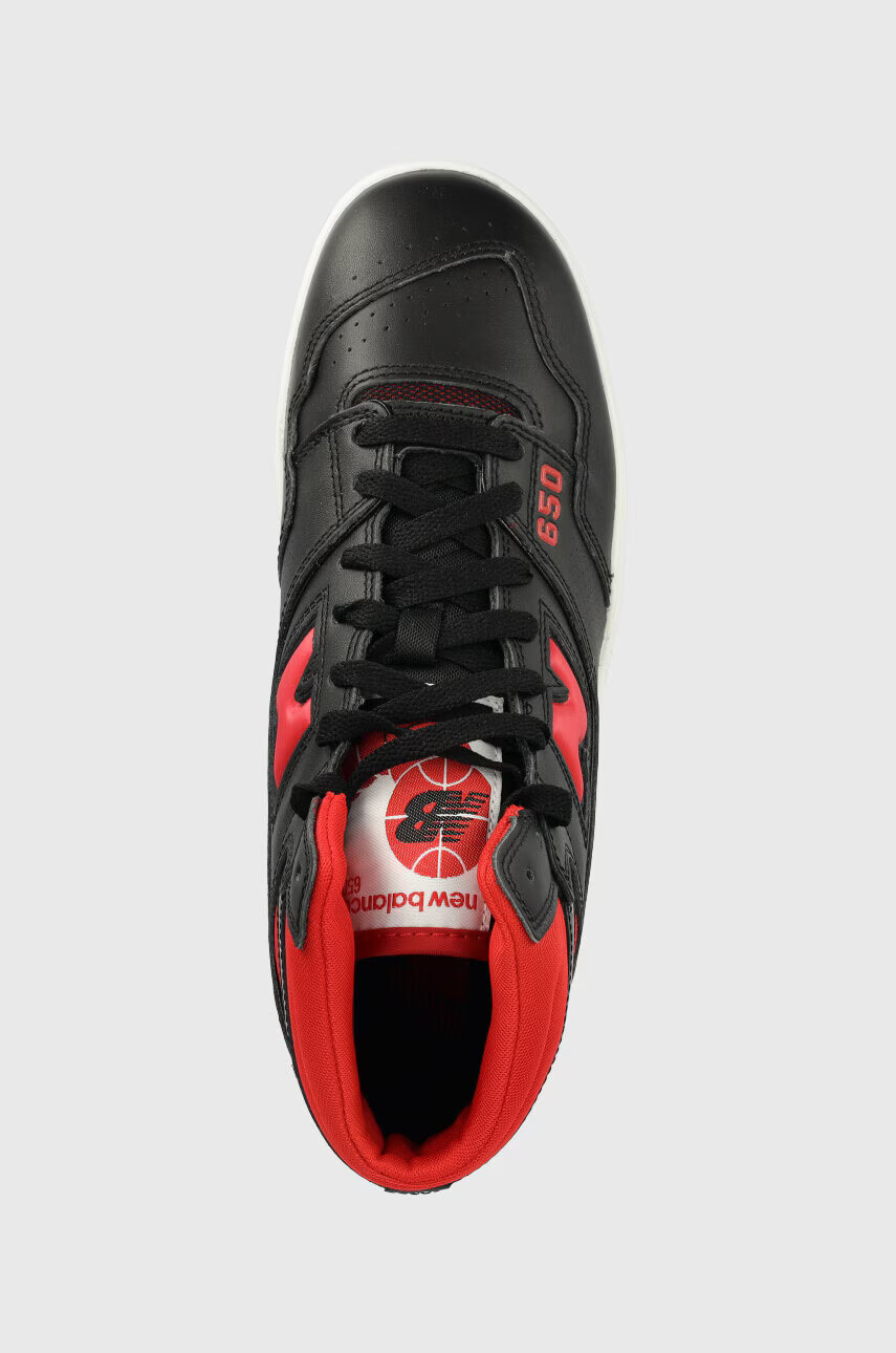 New Balance Кожени маратонки BB650RBR в черно - Pepit.bg