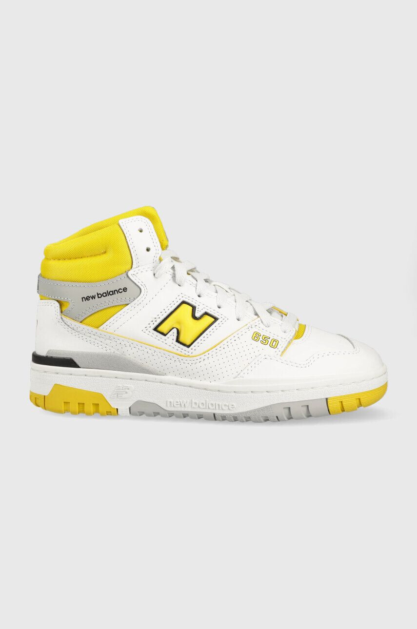 New Balance Кожени маратонки BB650RCG в бяло - Pepit.bg