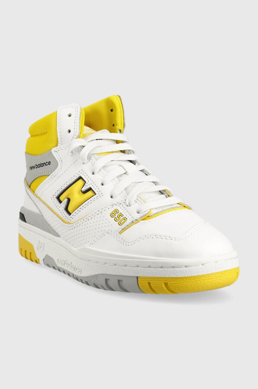 New Balance Кожени маратонки BB650RCG в бяло - Pepit.bg