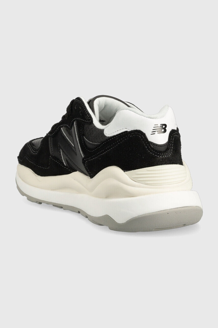 New Balance Кожени маратонки M5740slb в черно - Pepit.bg
