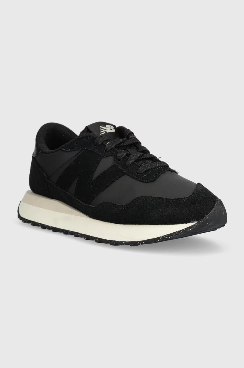 New Balance Кожени маратонки MS237SD в черно - Pepit.bg