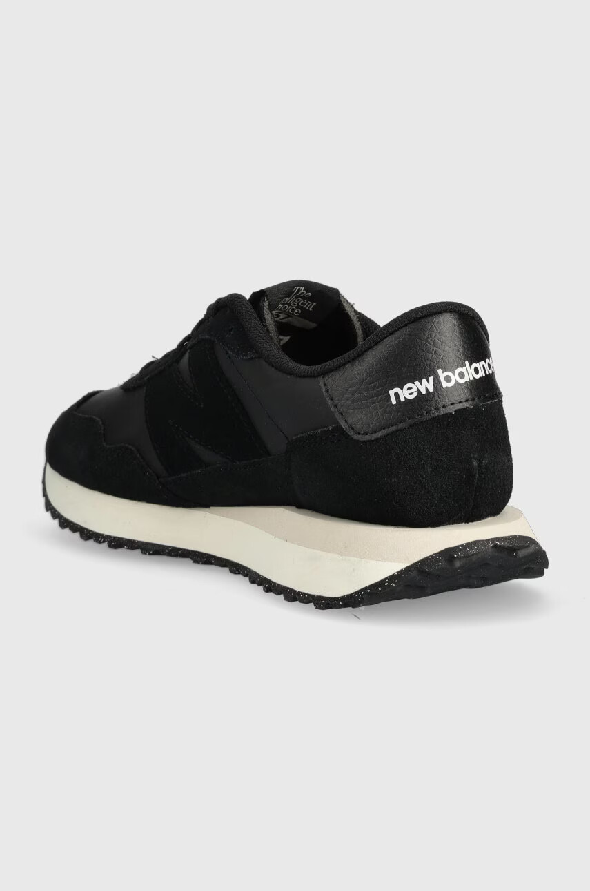 New Balance Кожени маратонки MS237SD в черно - Pepit.bg