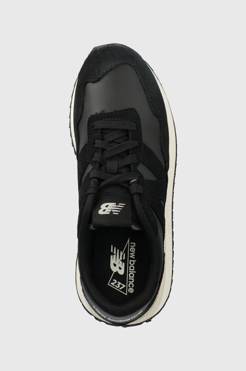 New Balance Кожени маратонки MS237SD в черно - Pepit.bg