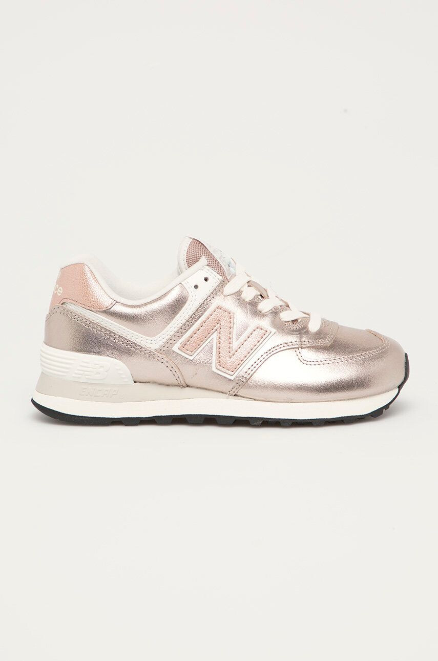 New Balance Кожени обувки WL574PM2 - Pepit.bg