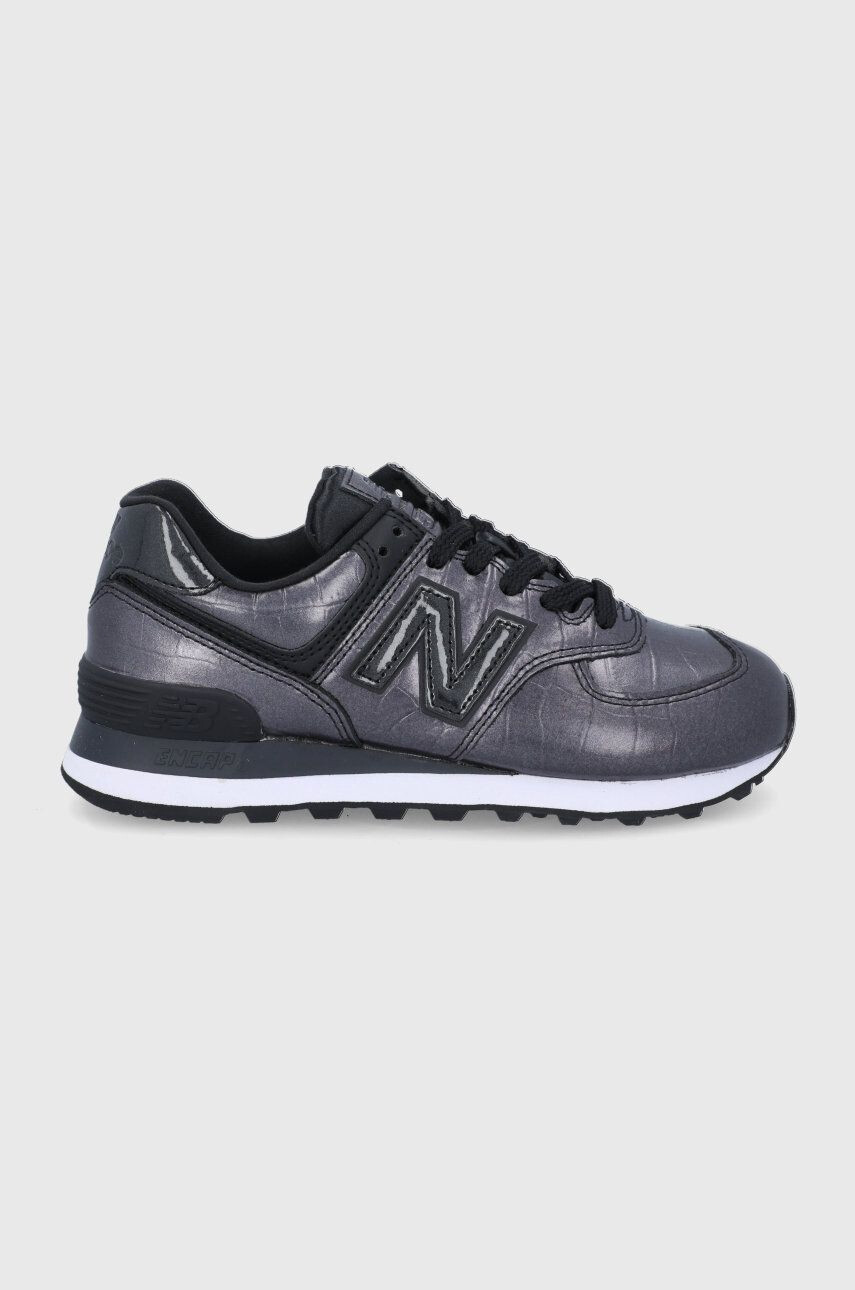 New Balance Кожени обувки WL574PW2 - Pepit.bg