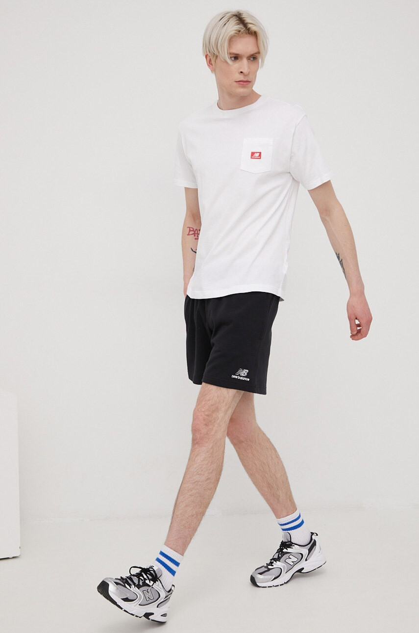 New Balance Къси панталони US21500BK в черно - Pepit.bg