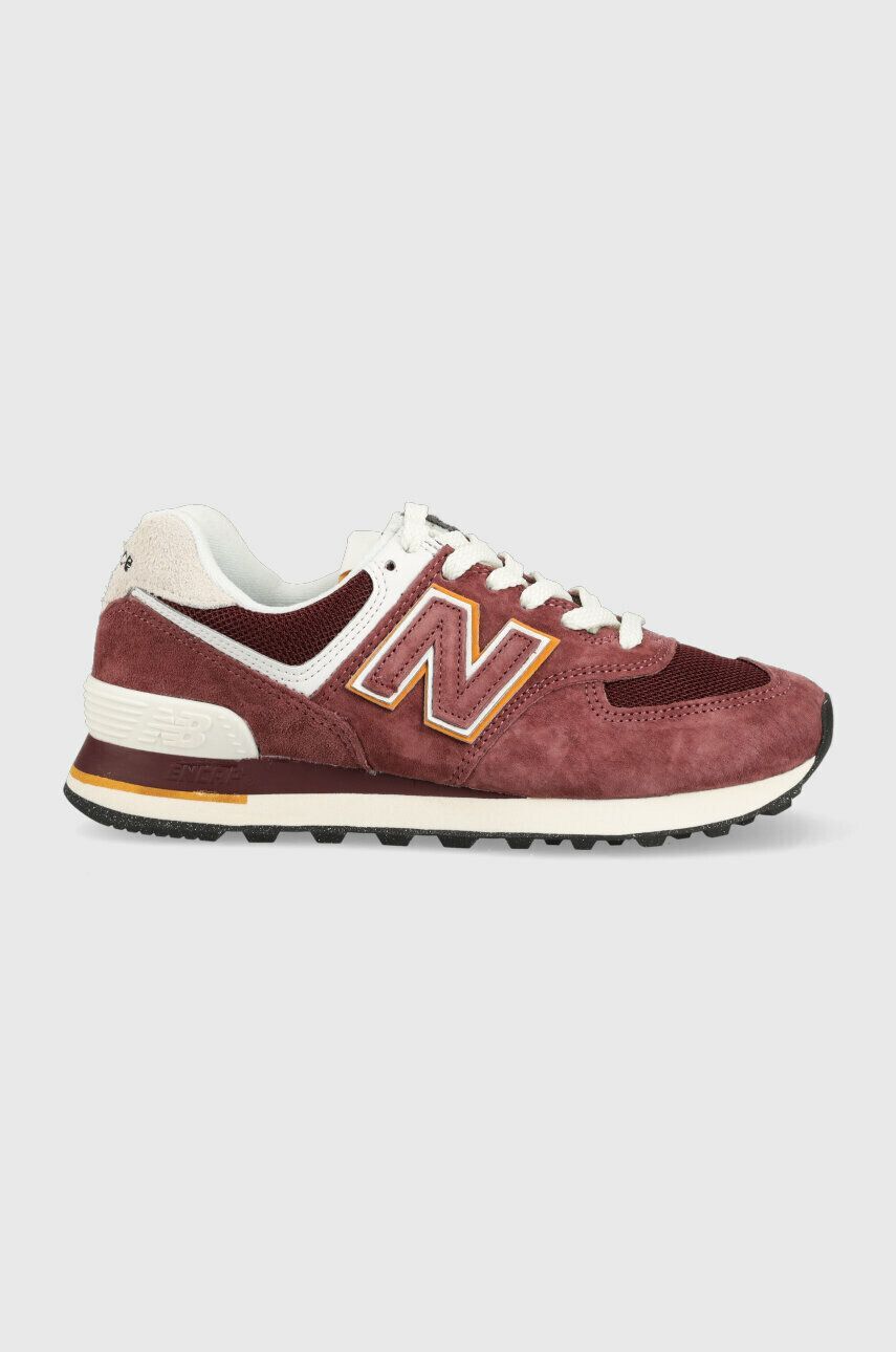 New Balance Маратонки U574MO2 в бордо - Pepit.bg