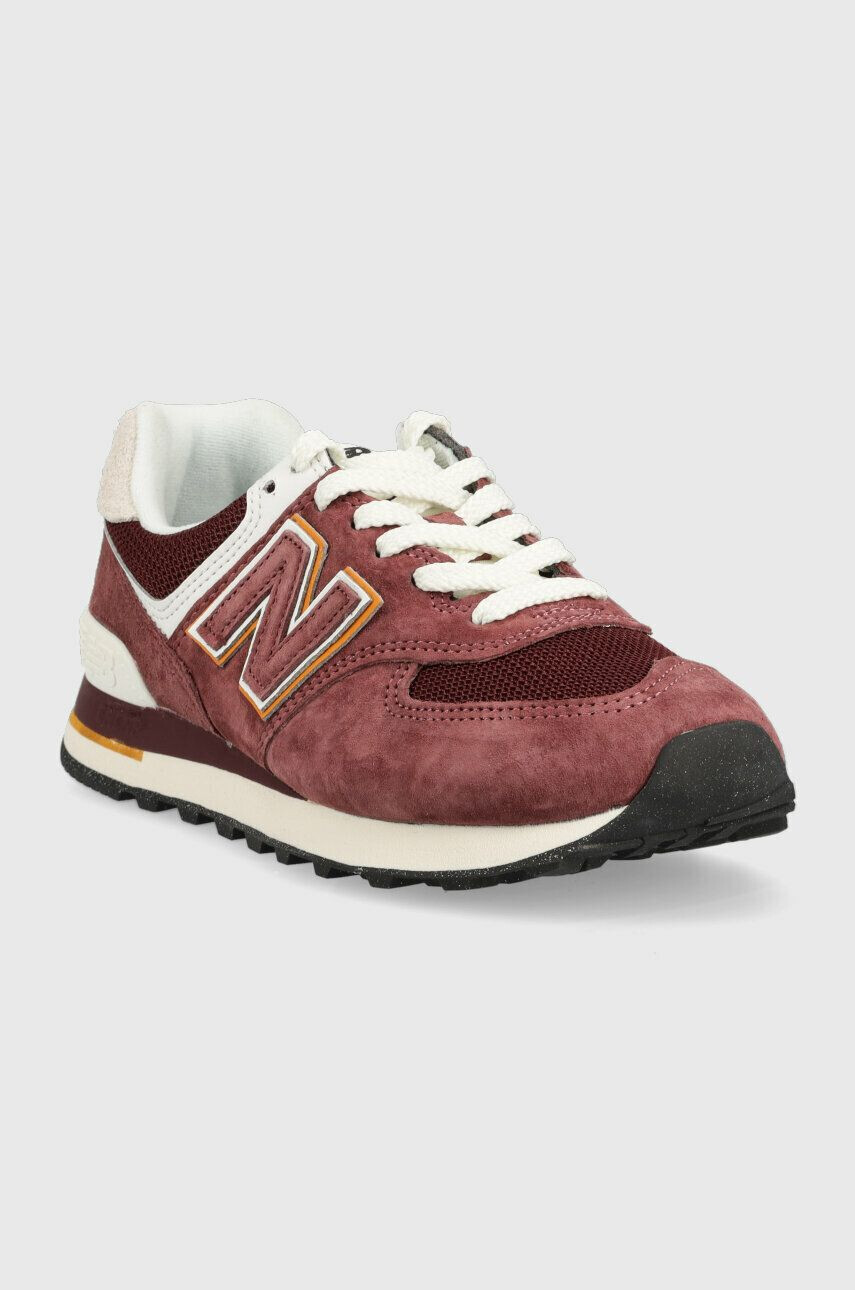 New Balance Маратонки U574MO2 в бордо - Pepit.bg