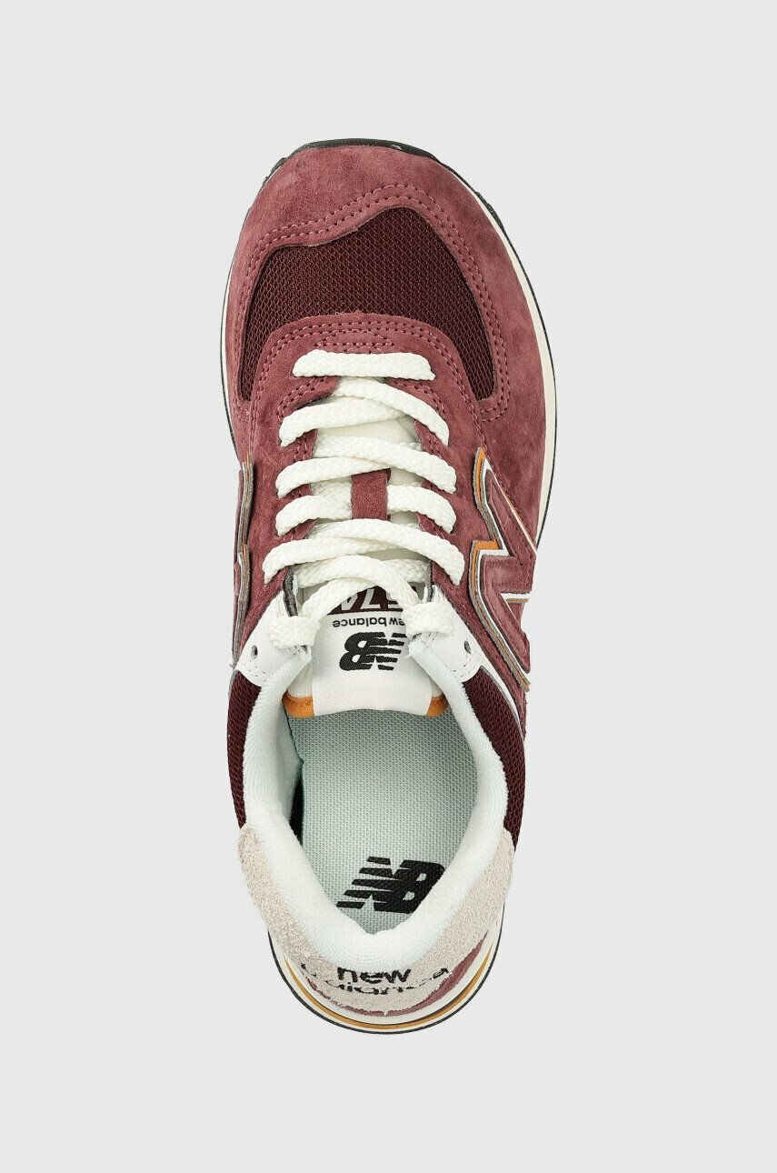 New Balance Маратонки U574MO2 в бордо - Pepit.bg