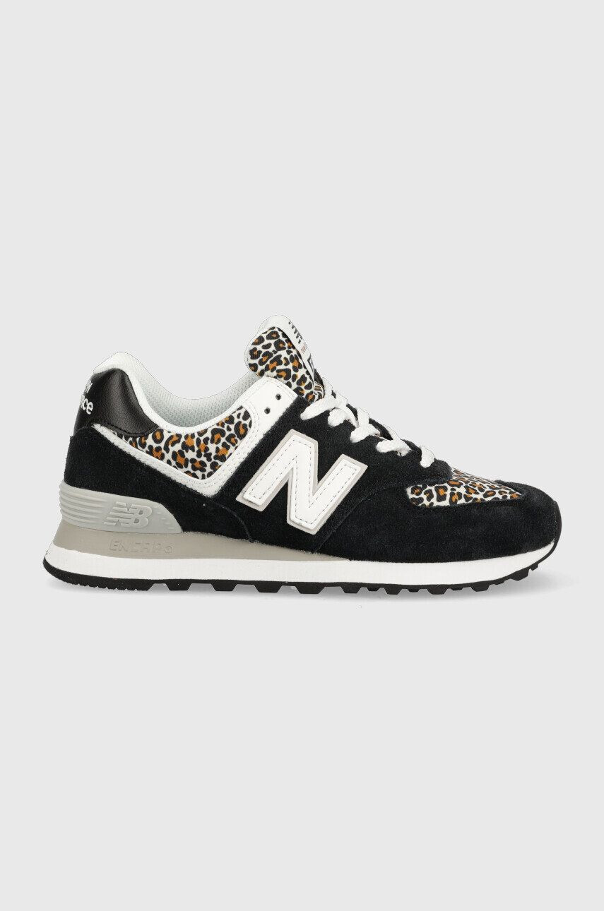 New Balance Маратонки Wl574bi2 в черно - Pepit.bg