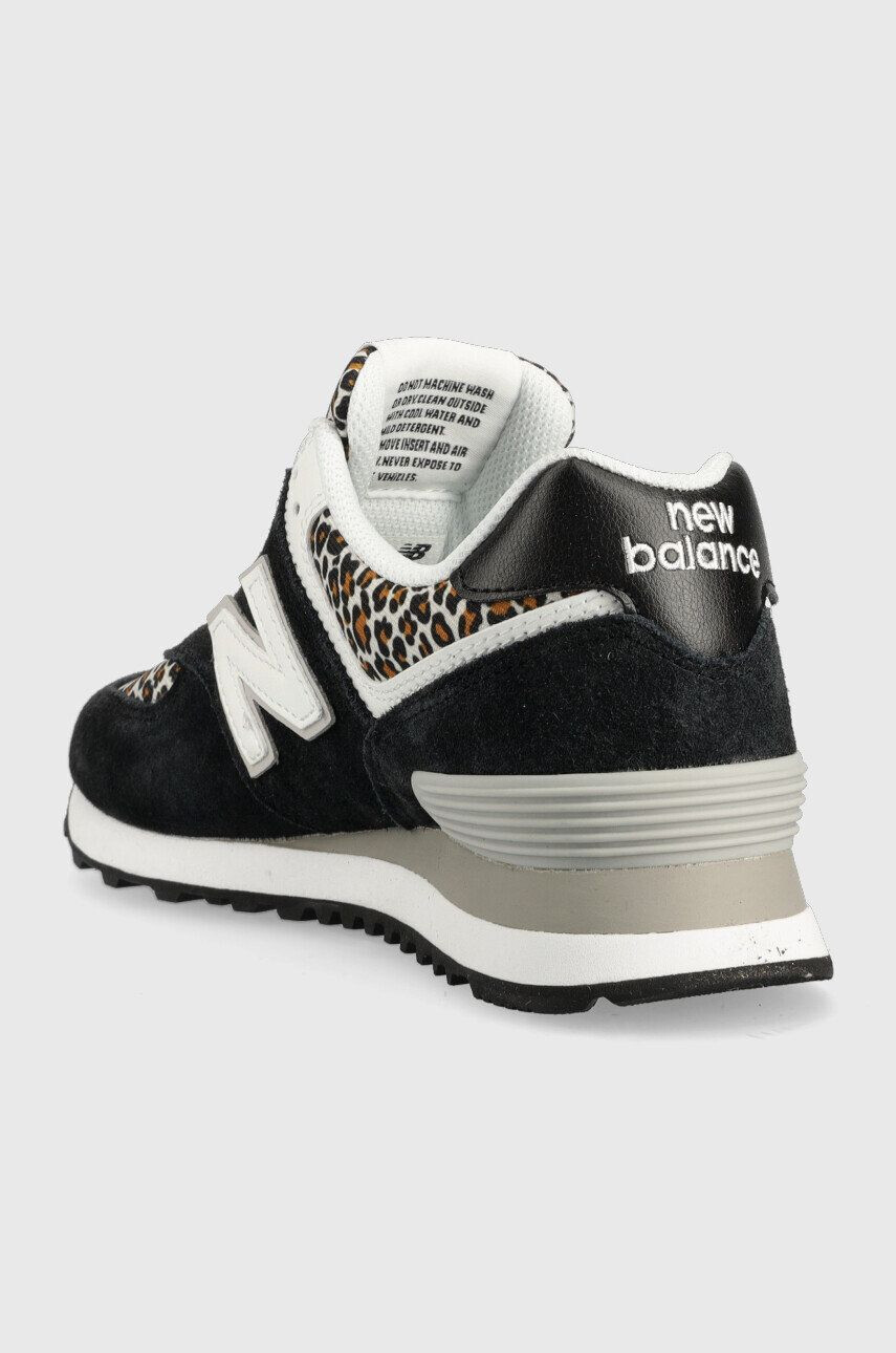 New Balance Маратонки Wl574bi2 в черно - Pepit.bg