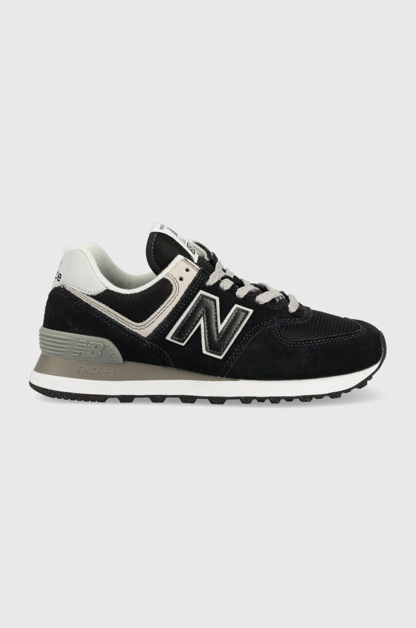 New Balance Маратонки WL574EVB в черно - Pepit.bg