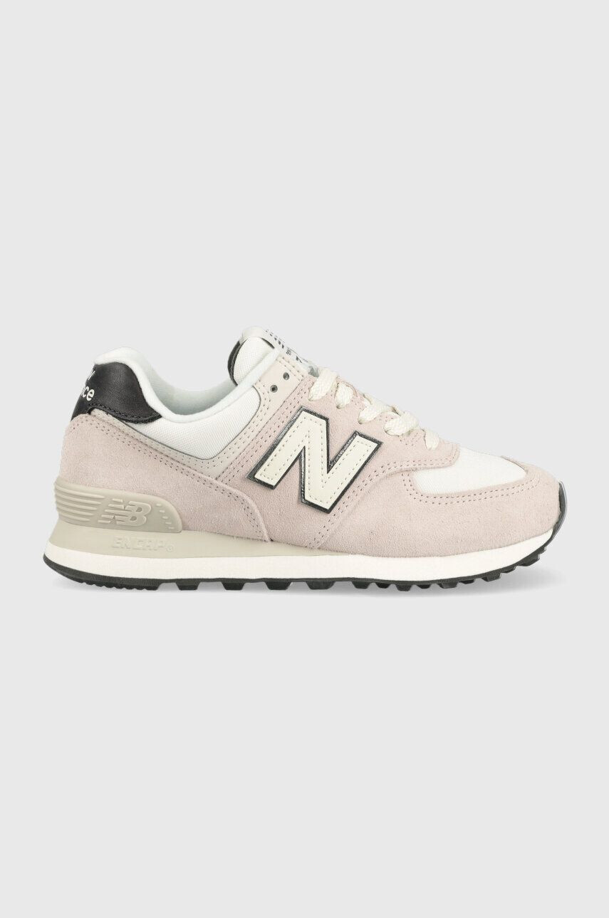 New Balance Маратонки WL574PB в розово - Pepit.bg