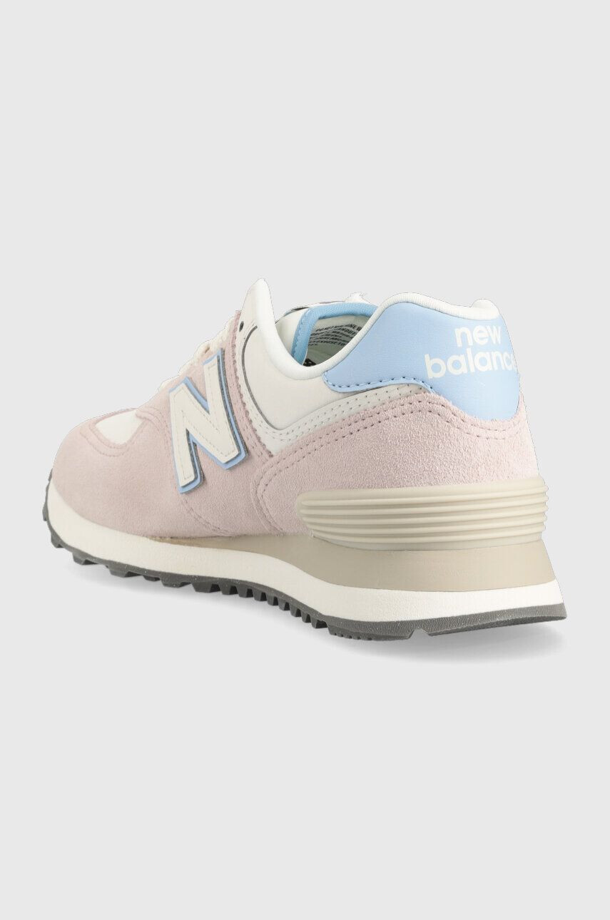 New Balance Маратонки WL574QC в розово - Pepit.bg