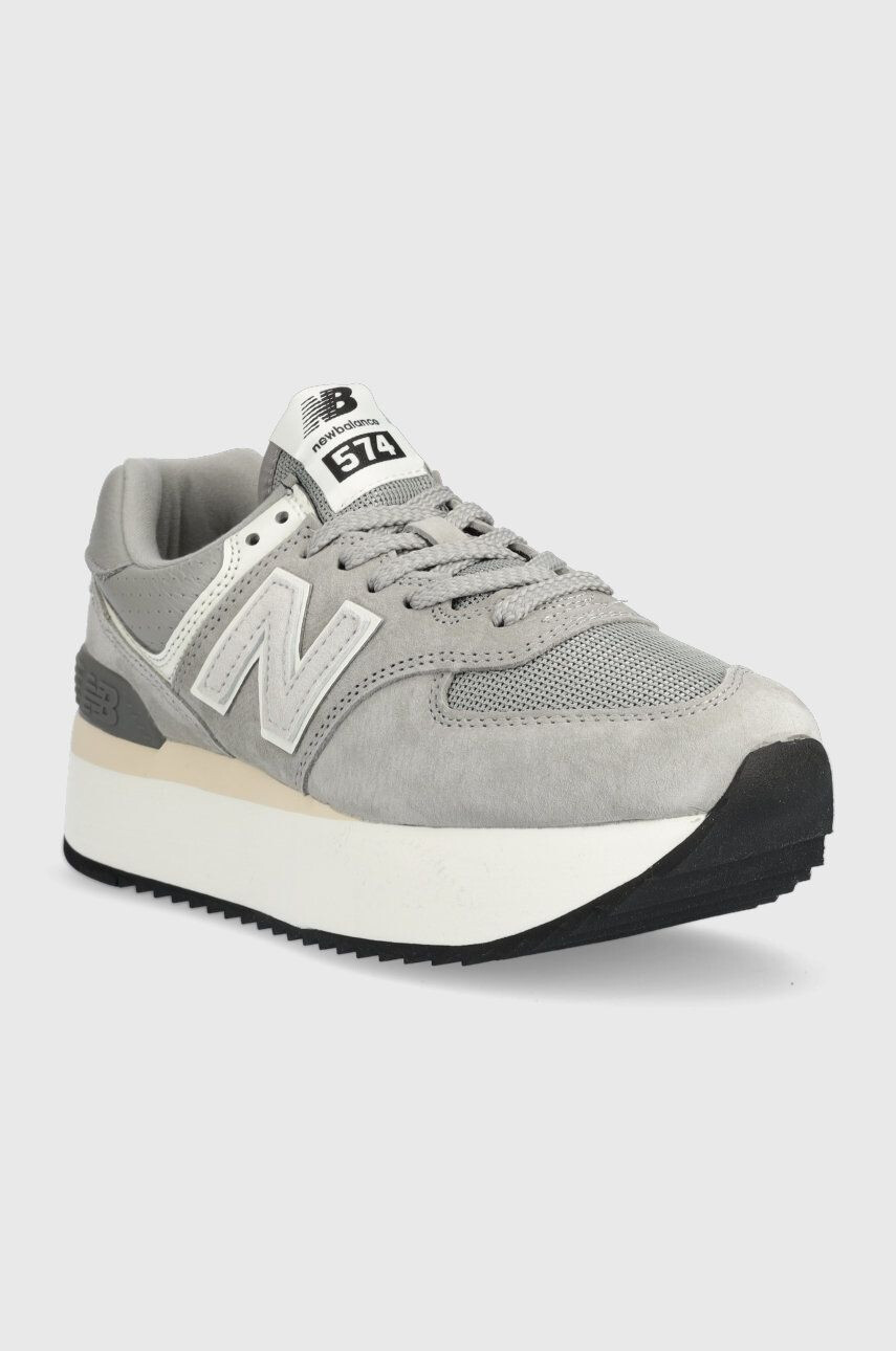 New Balance Маратонки Wl574zba в сиво - Pepit.bg