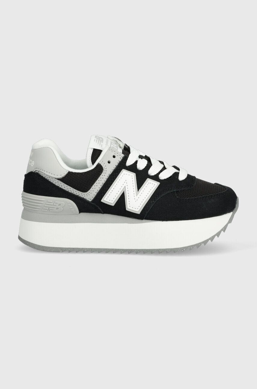 New Balance Маратонки WL574ZSA в черно - Pepit.bg