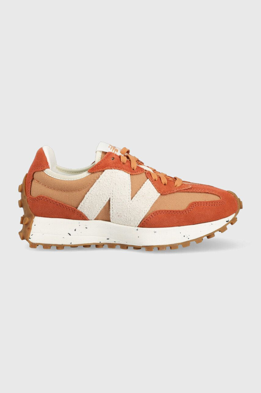 New Balance Маратонки WS327SM в кафяво - Pepit.bg