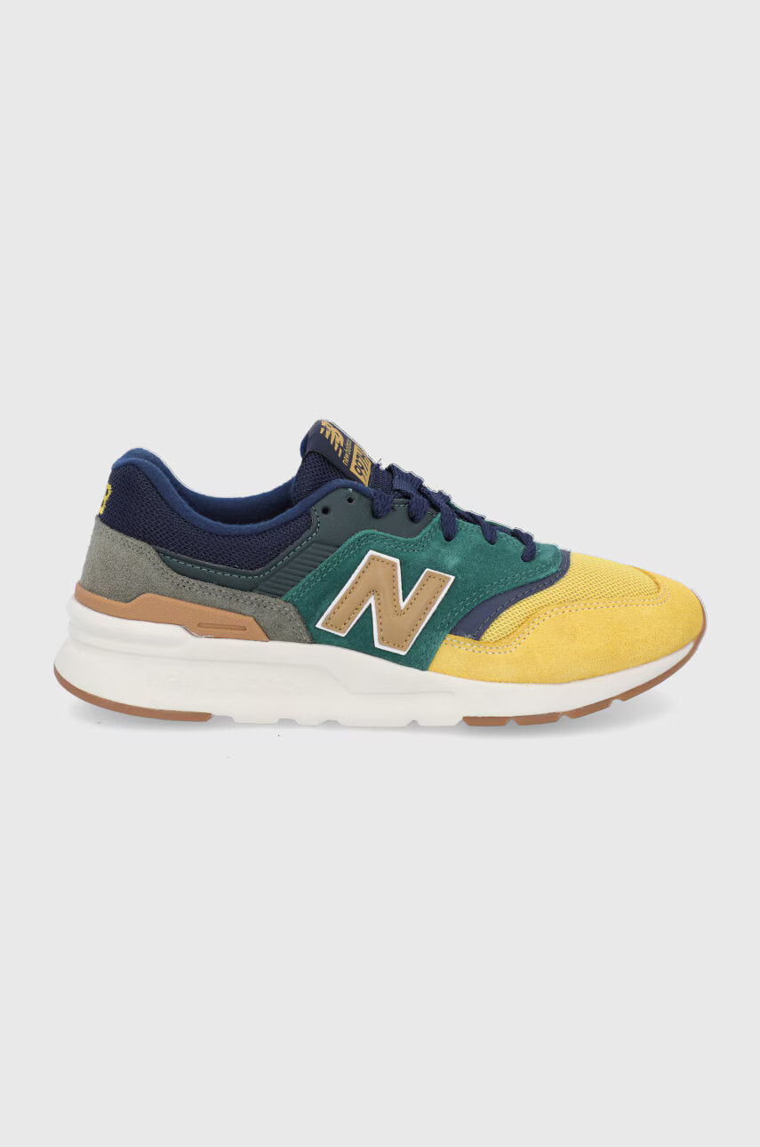 New Balance Обувки CM997HVN в зелено - Pepit.bg