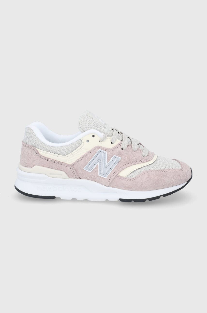 New Balance Обувки CW997HTM в жълто с равна подметка - Pepit.bg