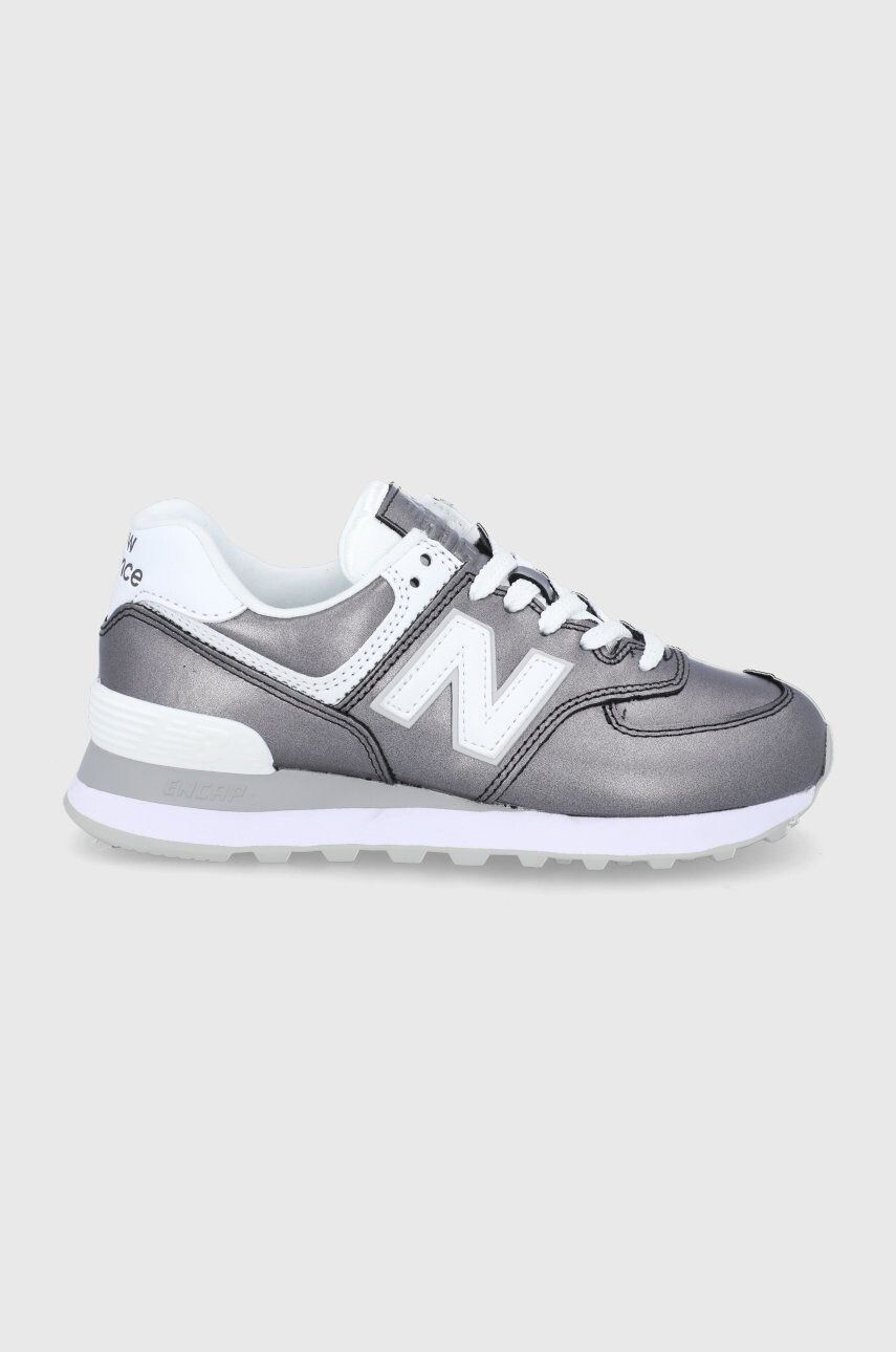 New Balance Обувки Wl574ld2 в сребристо - Pepit.bg