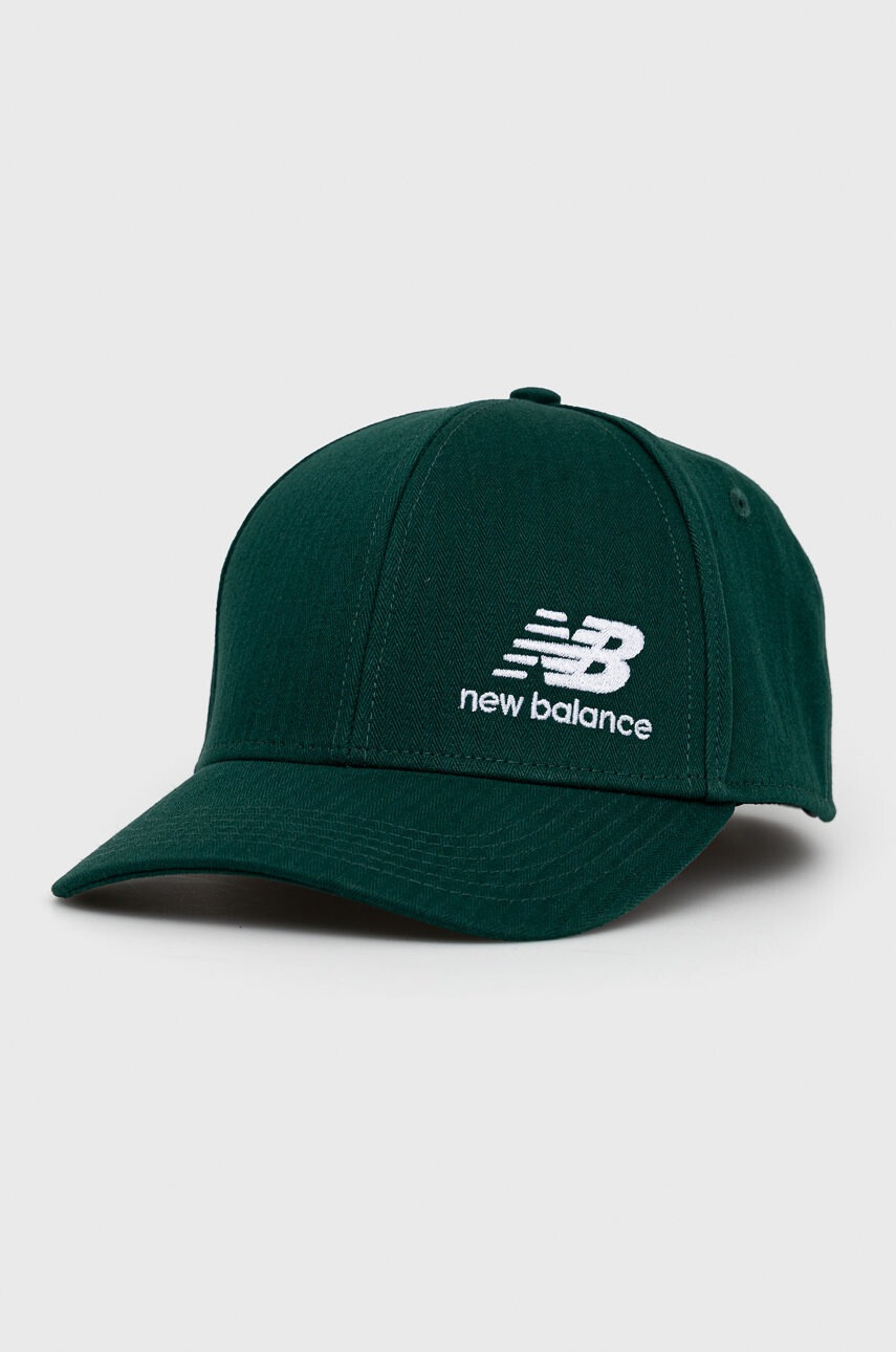 New Balance Памучна шапка - Pepit.bg