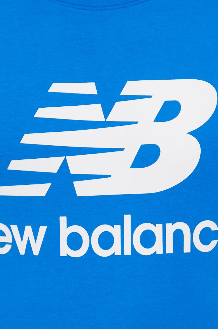 New Balance Памучна тениска MT01575SBU - Pepit.bg