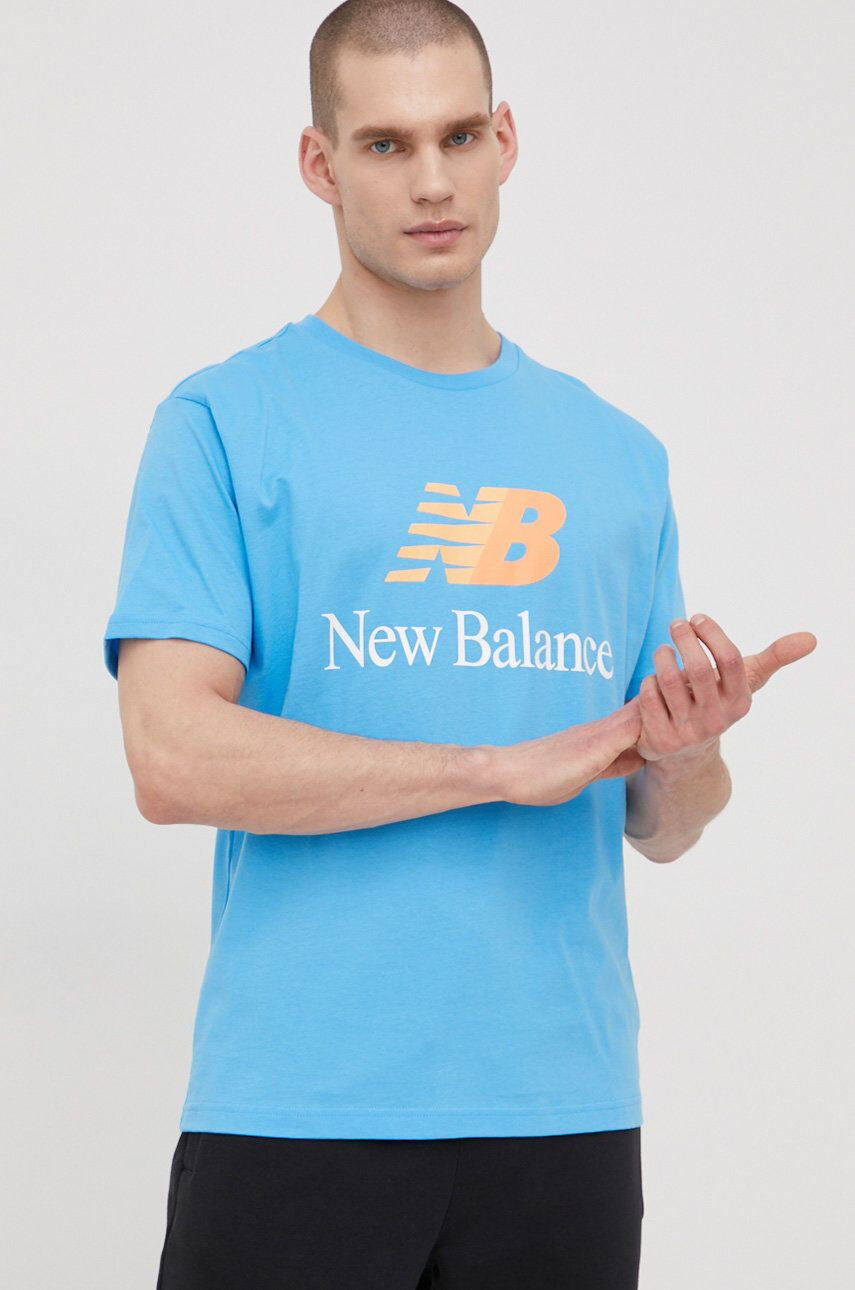 New Balance Памучна тениска MT21529VSK - Pepit.bg