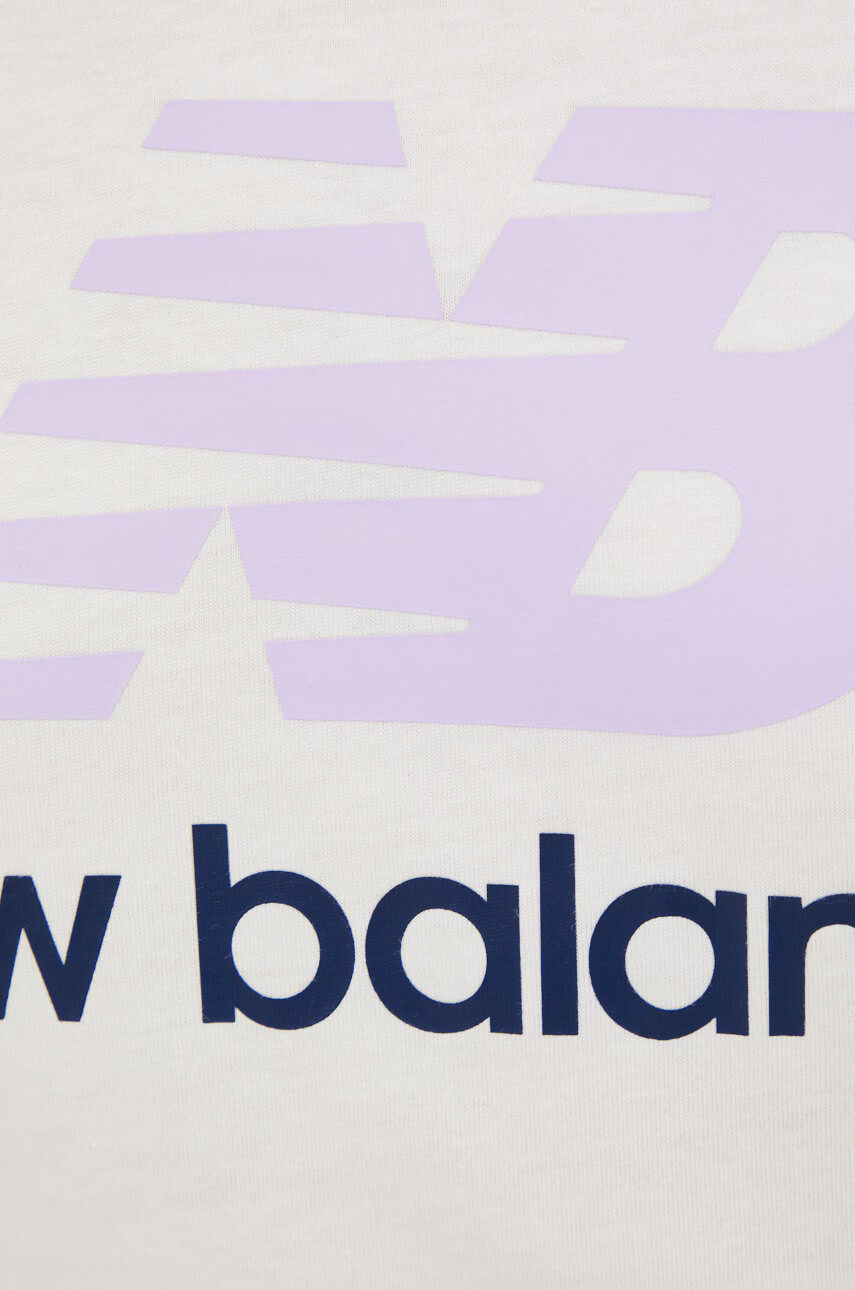 New Balance Памучна тениска Wt91546mlt - Pepit.bg
