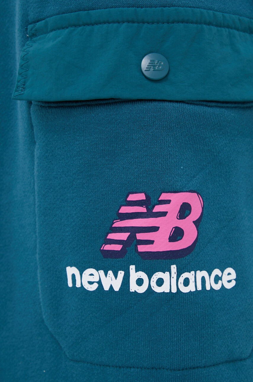New Balance Панталон MP13552MTL мъжки с принт - Pepit.bg