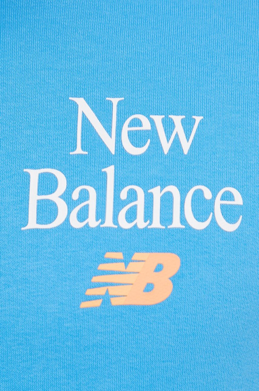 New Balance Суичър MT21513VSK мъжка с принт - Pepit.bg