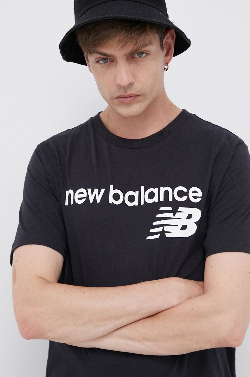 New Balance Тениска MT03905BK - Pepit.bg