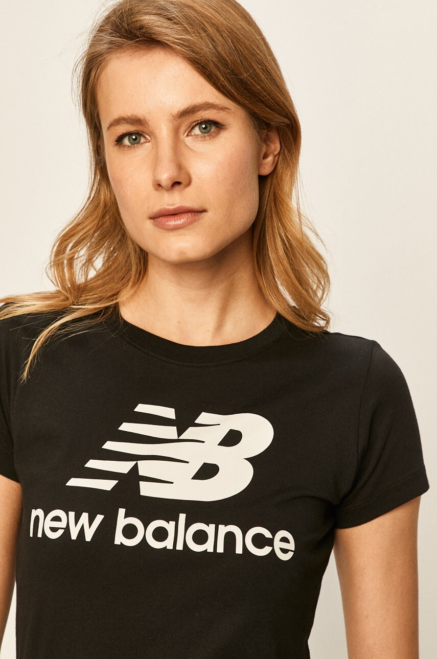 New Balance Тениска WT91546BK - Pepit.bg