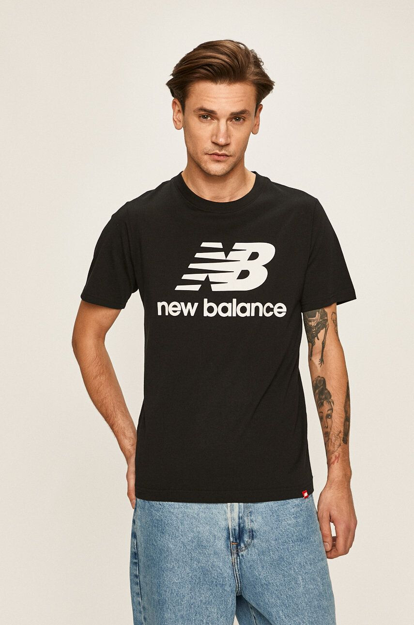 New Balance Тениска MT01575BK - Pepit.bg