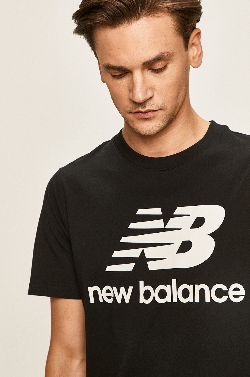 New Balance Тениска MT01575BK - Pepit.bg