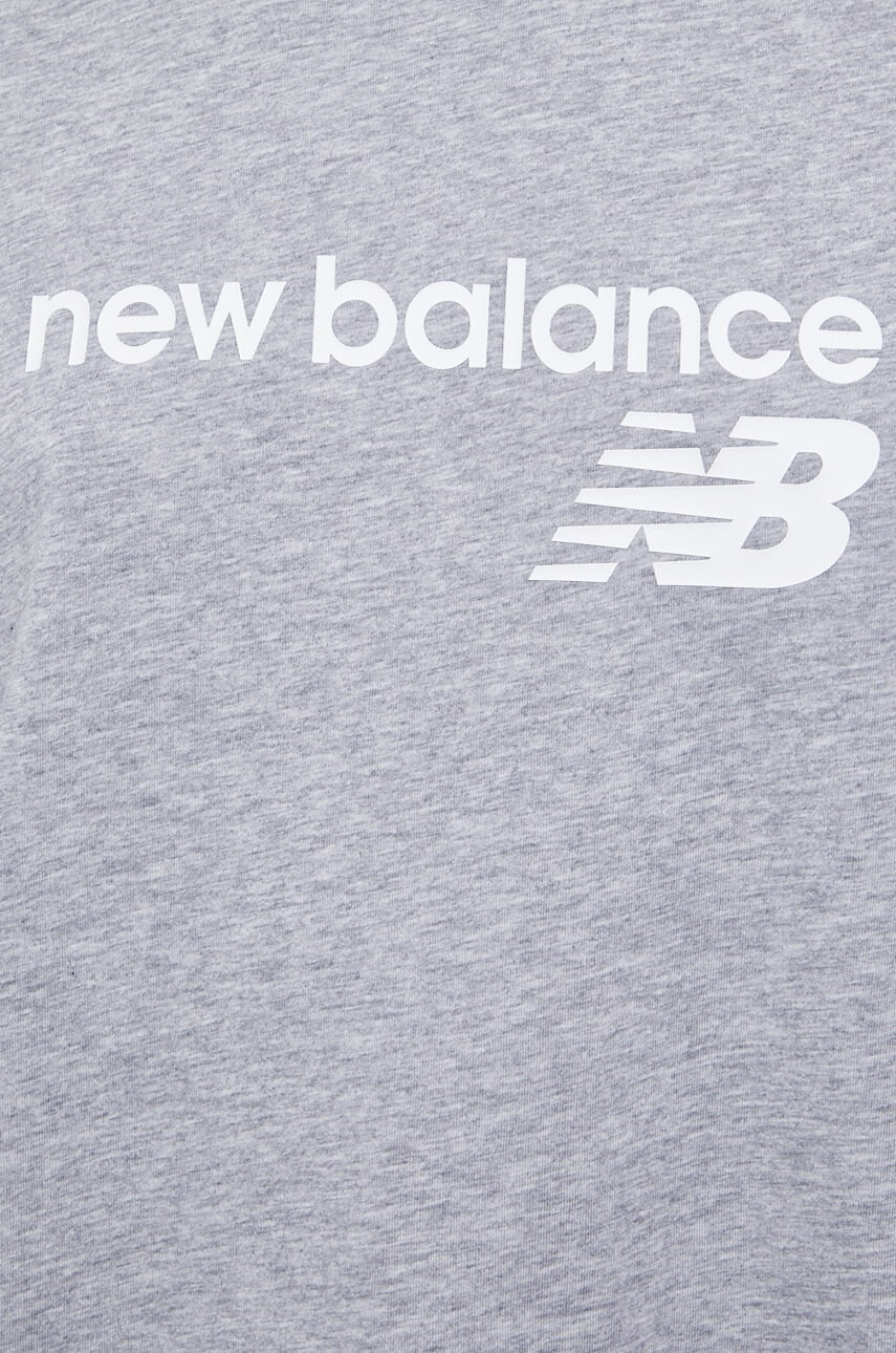 New Balance Тениска WT03805AG дамска в сиво - Pepit.bg