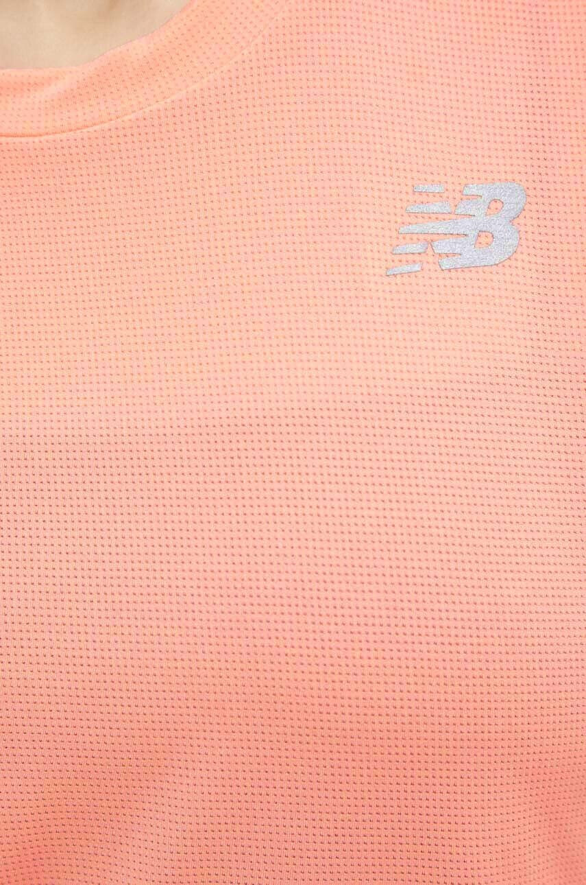 New Balance Тениска за бягане Accelerate в оранжево - Pepit.bg