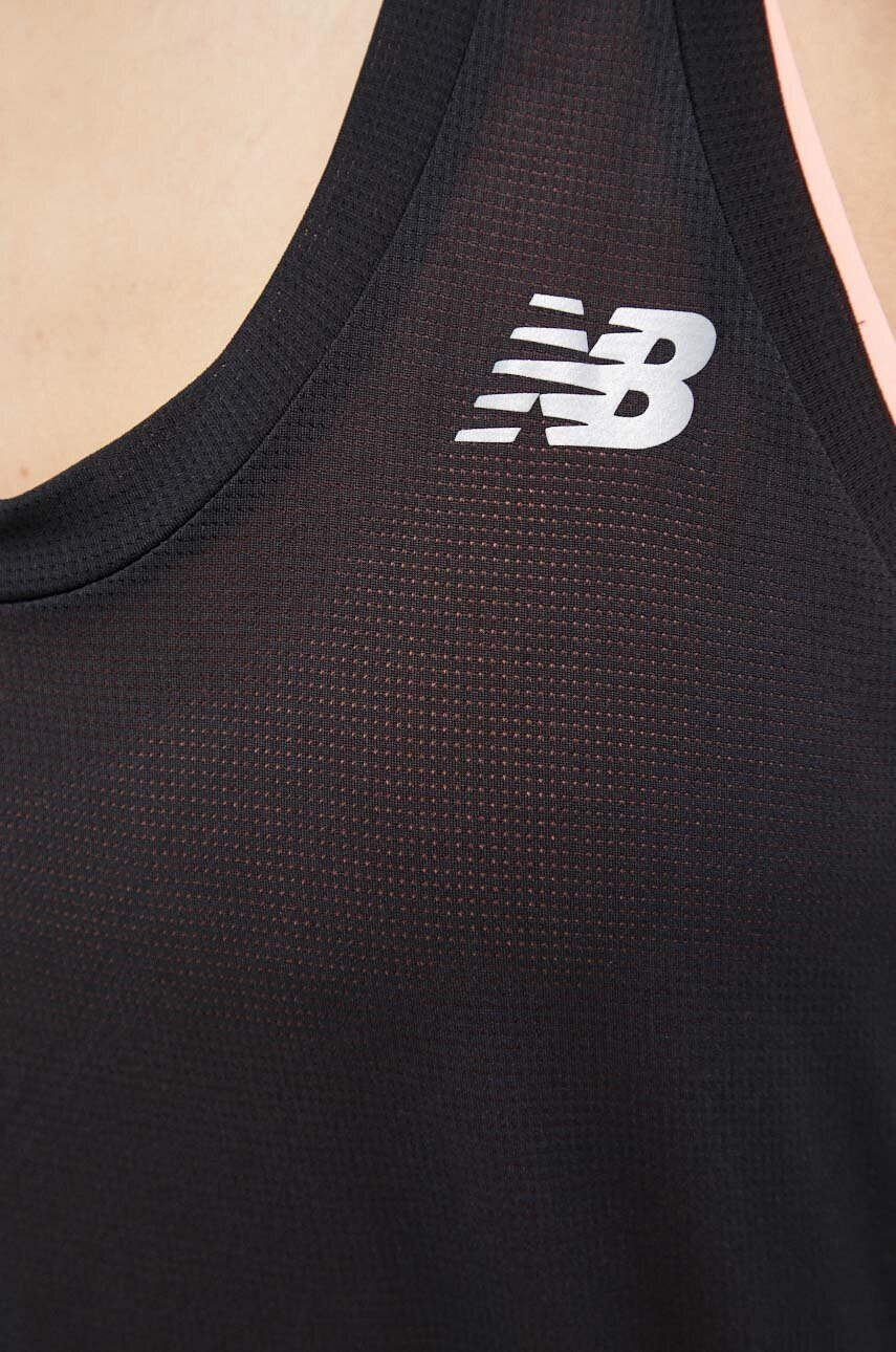 New Balance Топ за бягане Accelerate в черно - Pepit.bg